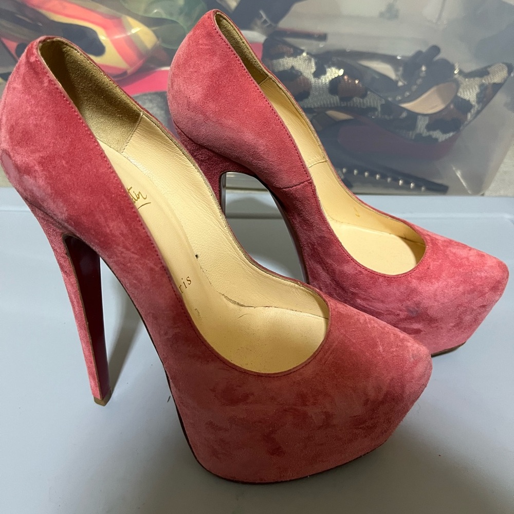 Suede Daffodile 160 Pumps  Suede Leather size 36